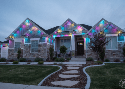 North East Ohio Permanent Exterior Holiday Lighting The Easter
